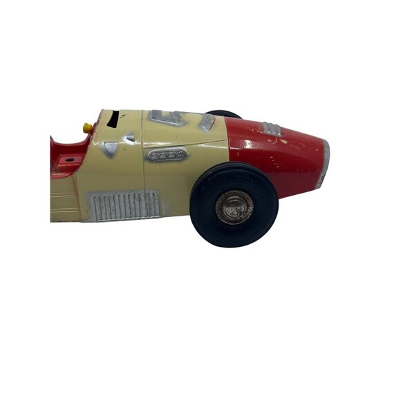 Vintage Renwal Ferrari Racer Tin Toy Car True Scale Replica Grand Prix Model USA - Picture 8 of 16